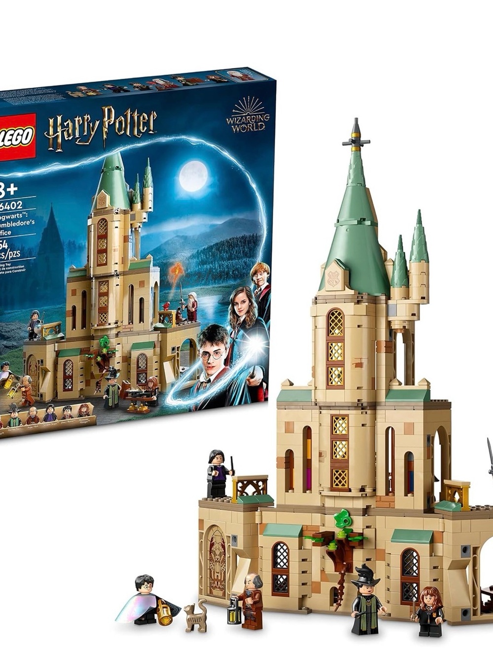 LEGO Harry Potter Dumbledore's Office Building Set - 76402 Castle all pieces